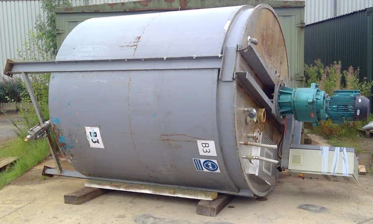 Used _UNKNOWN_ 10,000 LITRE Stainless Steel Tanks New Jersey US | Perry Equipment #121052