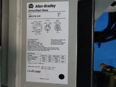 USED ALLENBRADLEY 280DF12Z10CGRW3P1