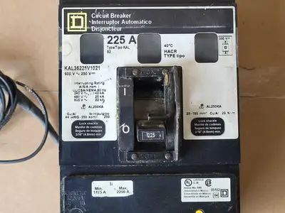 USED SQUARE D KAL36225V1021