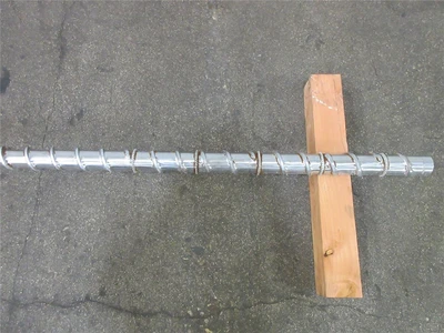 2.5" Davis Standard Extruder Screw, 24:1