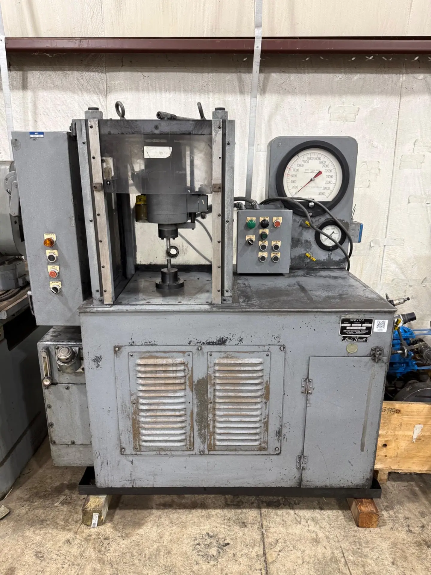 Used LOUIS SMALL PM P30B16 Tensile & Compression Testers Illinois US | Aucto #1512060