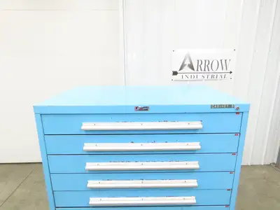 Nu-Era Modular Tool Storage Cabinet 10 Drawer 45x28x61" Stanley Vidmar Lista