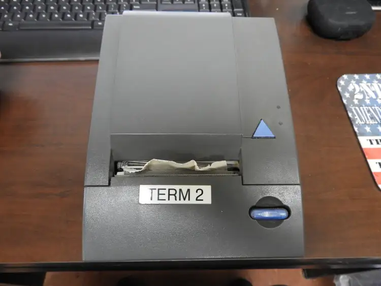 Used Toshiba Used Toshiba SureMark 4610-1NR Thermal POS Receipt Printer Thermal Printers Illinois US | Falcon Restaurant Supply #1376476