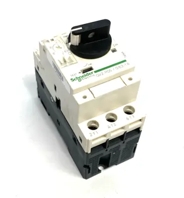 USED SCHNEIDER ELECTRIC TESYS DECA MANUAL STARTER/PROTECTOR 0.63-1A