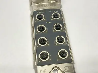 USED BALLUFF ETHERNET/IP DIGITAL I/O FIELDBUS UNIT BNI EIP-302-105-Z015