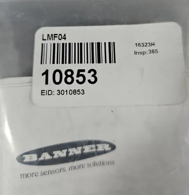 BANNER LMF04 MICROVIDEO LENS. Loc5E-20*