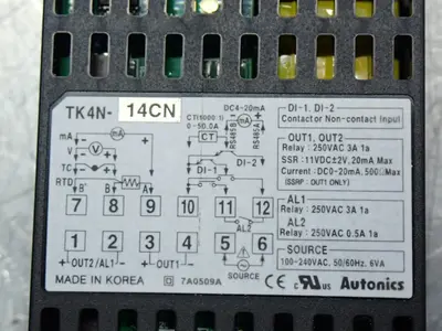 New | in-Stock AUTONICS TK4N14CN Electrical Controls | HGR 24 #748471