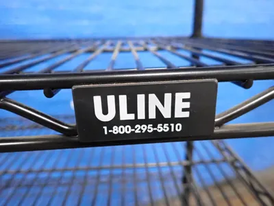 Uline 7 @ 17" X 34" Wire Storage Rack