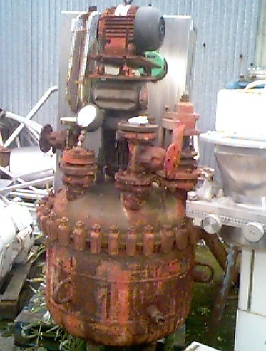 90 L Pfaudler Glass Lined Jktd Reactor