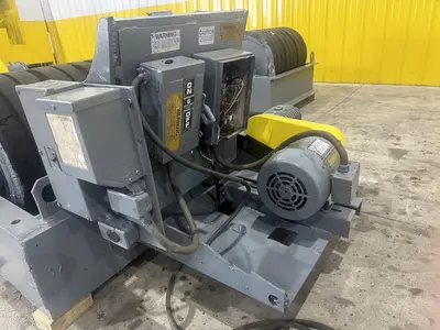 120,000 LB / 60 TON RANSOME PANDJIRIS TANK TURNING ROLLS - POWER & IDLER SET: STOCK 13386