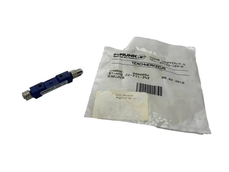 Used SCHUNK 301025, 0301025, ST-MMS 22-PI1-PNP Connector Accessories | Maverick Industrial Sales #1112747
