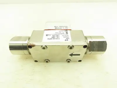 Kobold DF-0705B Paddle Wheel Flow Sensor 1/2" NPT 1450 PSI 5-20 VDC