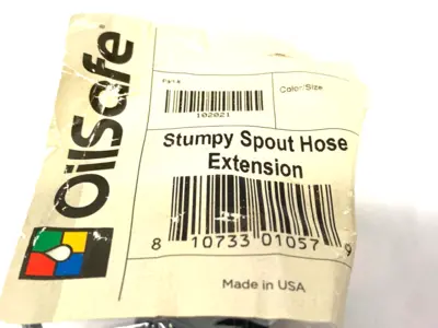 NEW OILSAFE STUMPY SPOUT HOSE EXTENSION