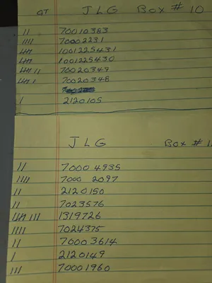 Stock filters Genie/JLG/TVH/& misc. All new