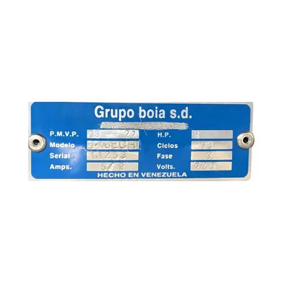 USED OMCAN BOIA B-40ECHI