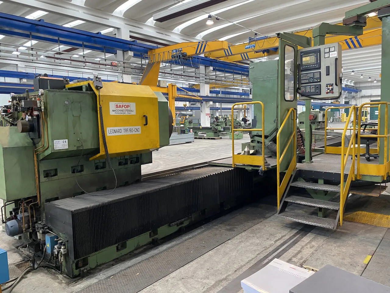 Used SAFOP LEONARD TRF60 CNC Universal Cylindrical Grinders IT | Gamba Macchine Srl #1306240
