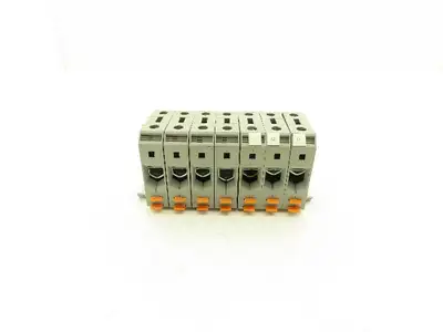 Phoenix Contact UKH 50 50mm² 125A Terminal 1000V 6-1/0AWG DIN Rail Lot of 7