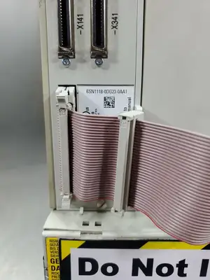 USED Siemens 6SN1124-1AA00-0EA1 Simodrive W/ 6SN1118-0DG33-0AA1 Module