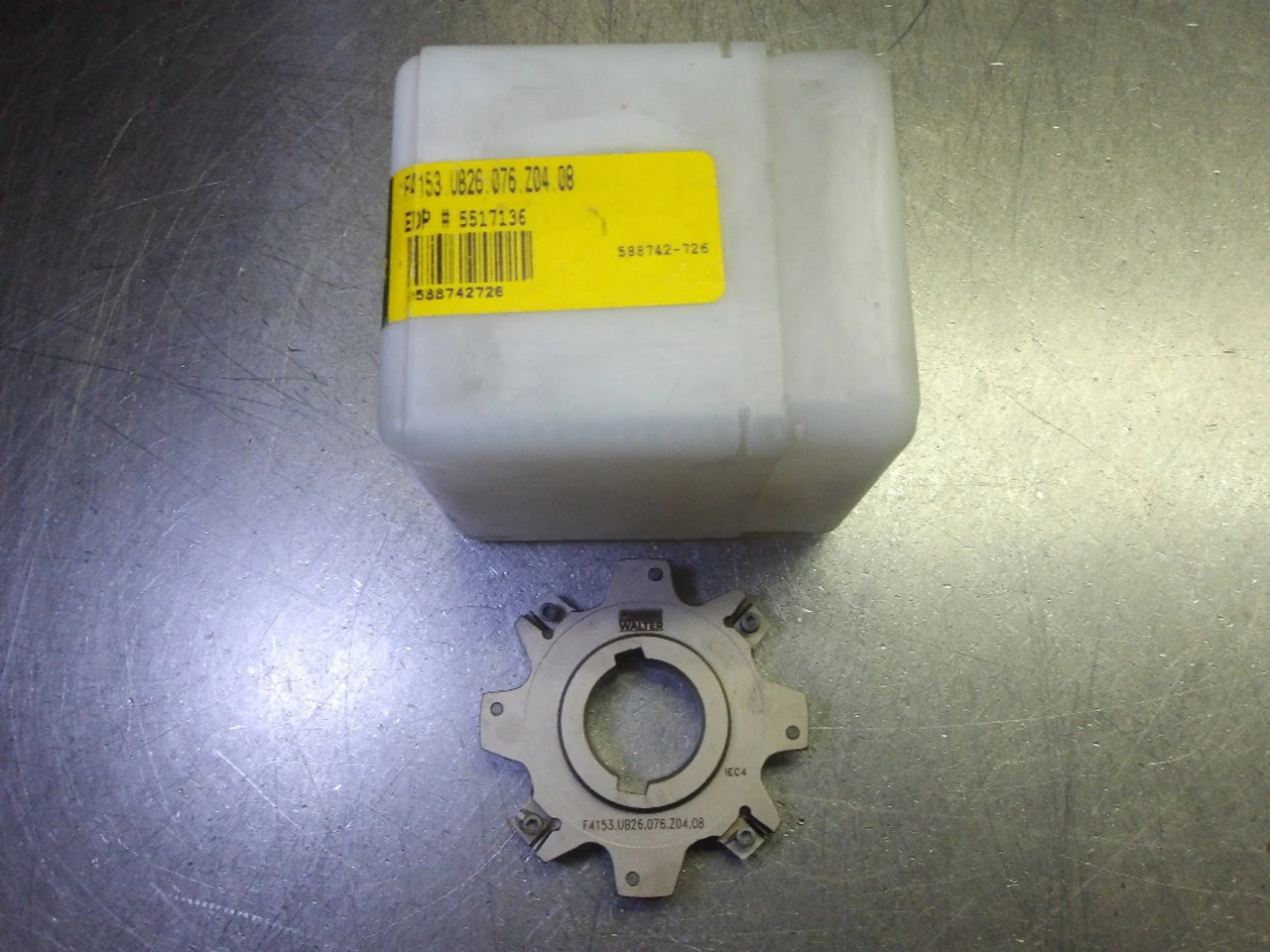 Walter .312" Indexable Slot Cutter 1" Arbor F4153.UB26.076.Z04.08 (LOC1006B)