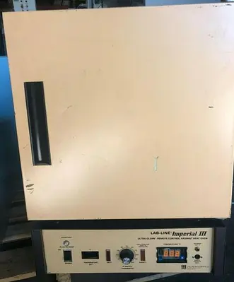 LAB-LINE IMPERIAL III ULTRA-CLEAN REMOTE CONTROL RADIANT HEAT OVEN 3450M