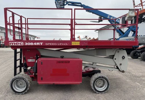 Used 2018 MEC 3084RT SPEED LEVEL Scissor Lifters Pennsylvania US | National Lift Equipment #1381623