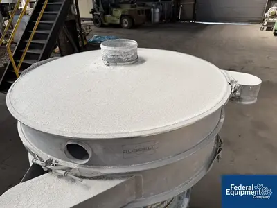 Used Russell 48" Russell Finex Screen, S/S, Single Deck Circular Screeners Ohio US | Federal Equipment Company #1339973