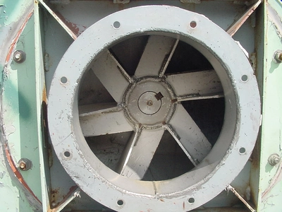 USED HARTZELL FAN COMPANY BLOWER PADDLE WHEEL BLOWER