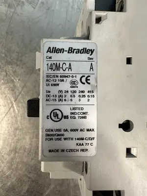 Allen Bradley 140M-D8N-C25 SC + (140M-C-A) (BIN-1.5.5)