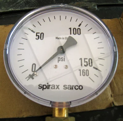 Pressure Gauge, 0-160 psi