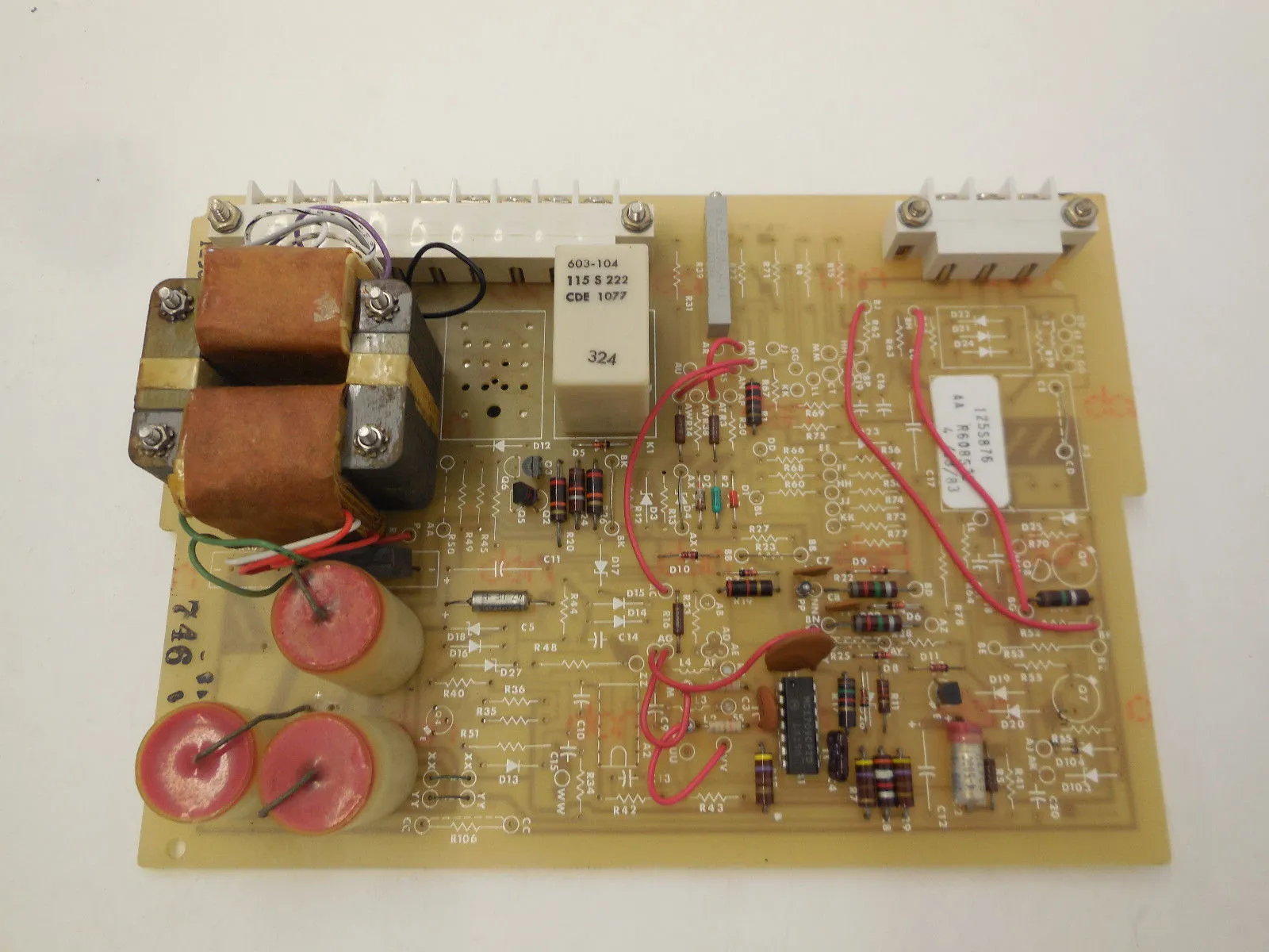 TAYLOR 1015NA10400-55-12273D PC BOARD 125S876 1015NA104005512273D