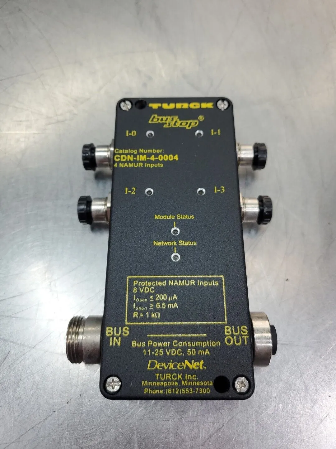 TURCK CDN-IM-4-0004 BusStop Bus Power Block. 5E-24