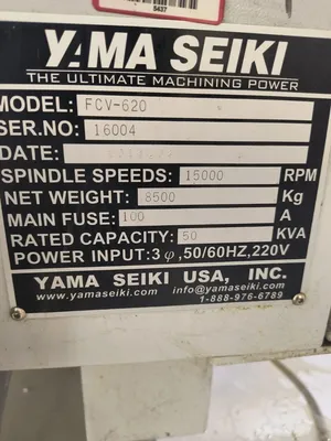 USED 2016 YAMA SEIKI FCV-620