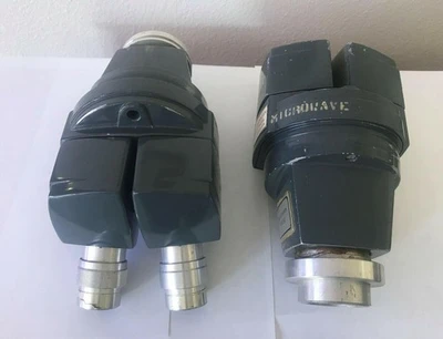 Lot 2 Mcbain Instruments American Optical 1X Ao 571 Stereo Star Microscope Heads