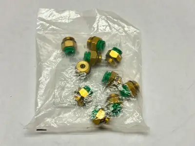 NEW SMC FLAME RESISTANT ONE TOUCH FITTING 3/8"