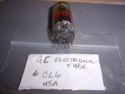 USED GE GE 6CL6  TUBE