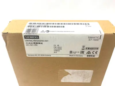 NEW SIEMENS SIMATIC S7-1500 CPU MODULE 150KB 1MB 1511-1PN