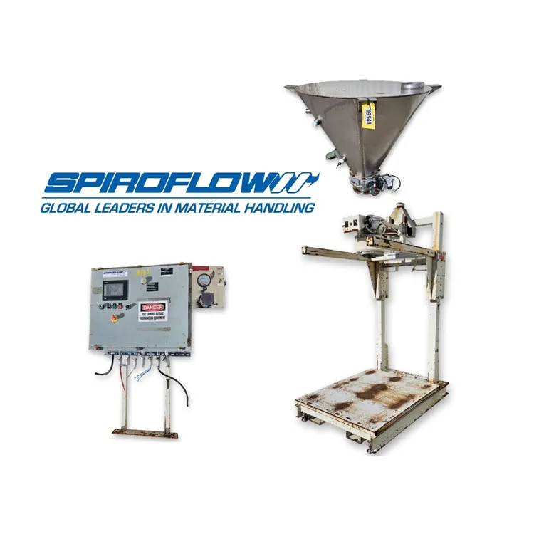 Used SPIROFLOW SYSTEMS, INC. C1-2 Fillers Bulk Bag - Open Mouth - Valve Bag | JM Industrial #492511