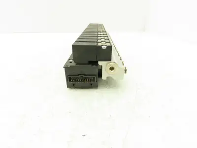 Pneumax OMRB213 Pneumatic Air Manifold Assembly 16 Valves 24vdc 145psi