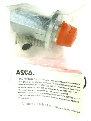 NEW LOT OF 2 ASCO V1845 REBUILD KIT