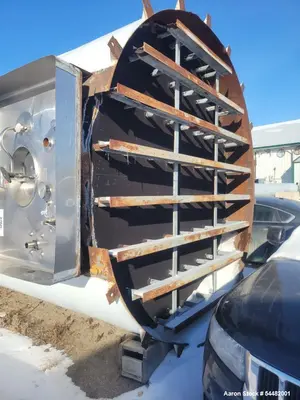Used DCI 50,000 Gallon Stainless Steel Silo | Vertical Dairy & Water Storage Tank