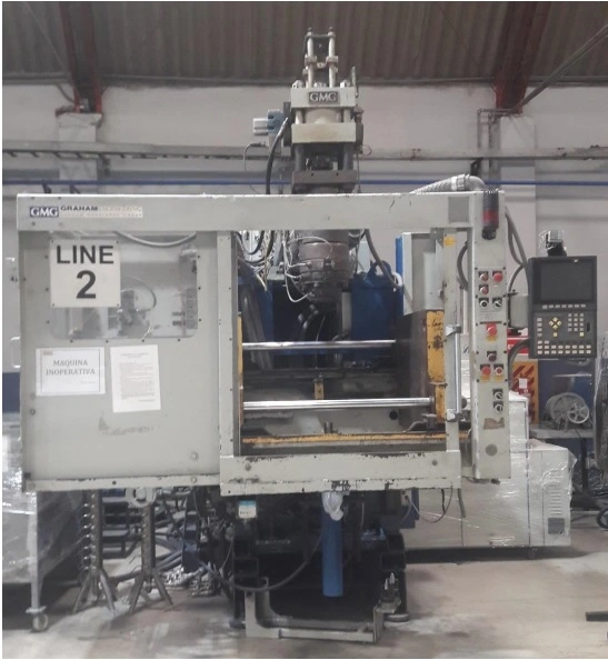 Used 2000 IMPCO - GMG GRAHAM    SERIAL# STK 0004 B30-R180-   MACO 6500 Blow Molding Machines Florida US | ESCOBAR TRADING, INC. #202841
