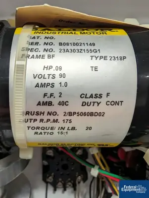 USED Precision 250 Liter Precision Stainless Reactor, 316L S/S, 45/100#