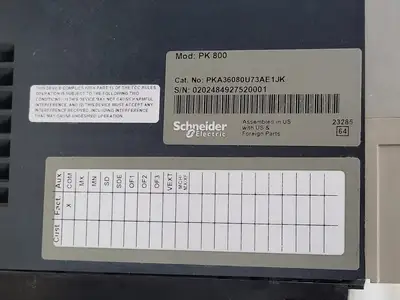 NEW SQUARE D PKA36080U73AE1JK