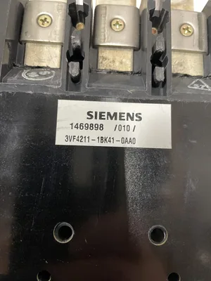 Siemens 3VF4211-1BK41-0AA0 3 Pole 160/200A Molded Case Circuit Breaker 415V
