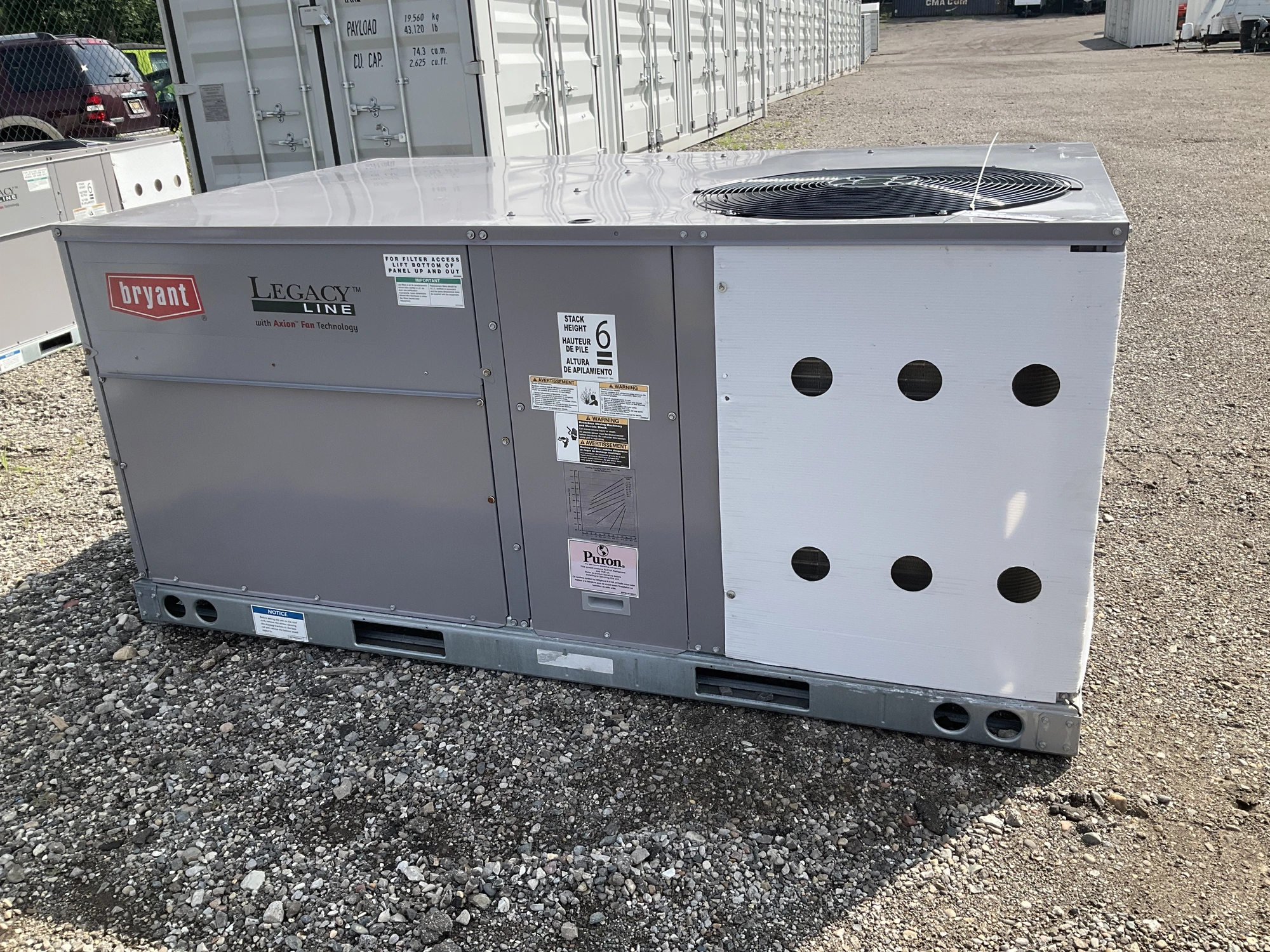 Used BRYANT CRPWREXH Air Conditioning Equipment Michigan US | Miedema Asset Management Group #1411124