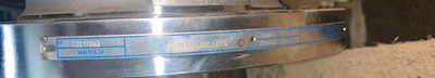 6" Neles Jamesbury V-Ball Valve New Storeroom Spare