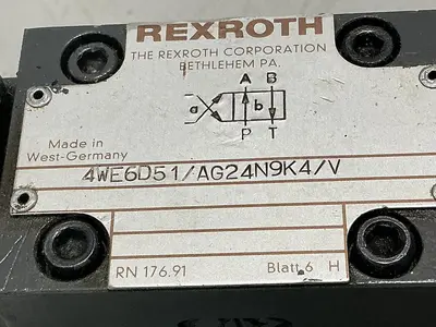 USED REXROTH 4WE6D51/AG24N9K4/V