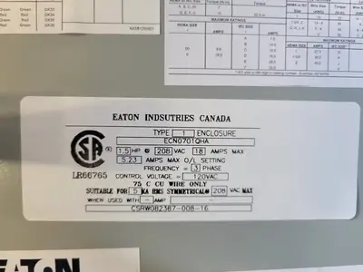 NEW EATON ECN07A1RHA