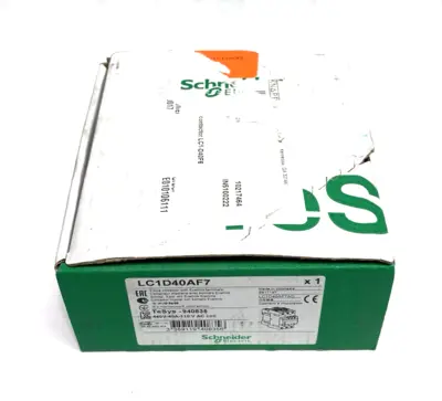 New | in-Stock Schneider Electric IEC Contactor, TeSys Deca, Nonreversing, 40A PLC Contactors Michigan US | Maverick Industrial Sales #1401986