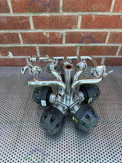 Used 5 ITT PURE FLO ADVANTAGE STAINLESS STEEL DIAPHRAGM VALVE W/ 1" SANITARY FITTING Valves/Fittings California US | Equipment Lab #485683
